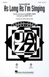 As Long As I'm Singing SATB choral sheet music cover